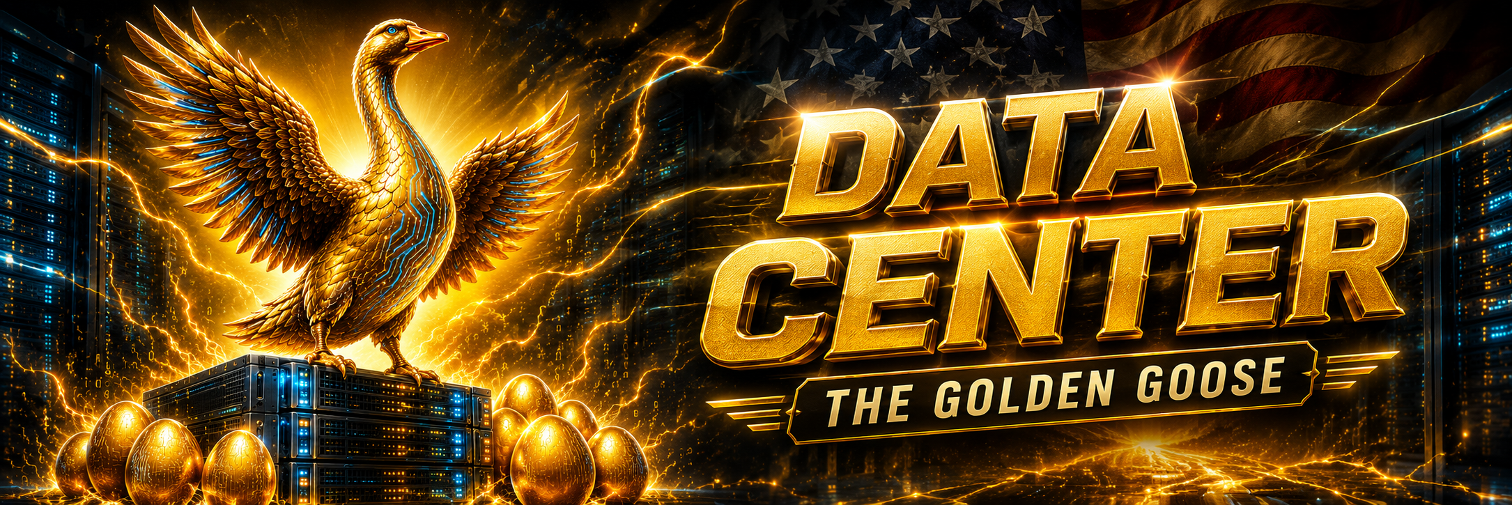 DATA CENTER — THE GOLDEN GOOSE banner